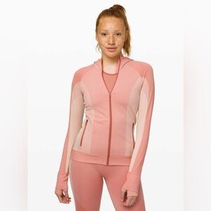 Lululemon Ebb to Train Hoodie Jacket Full Zip Size 12
Copper Clay / Angel Wing